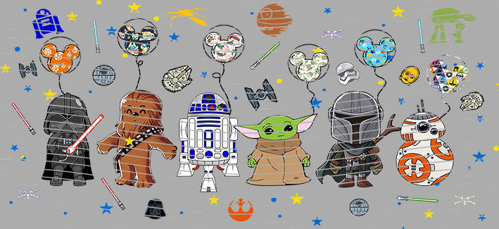 16oz Disney style-D-863